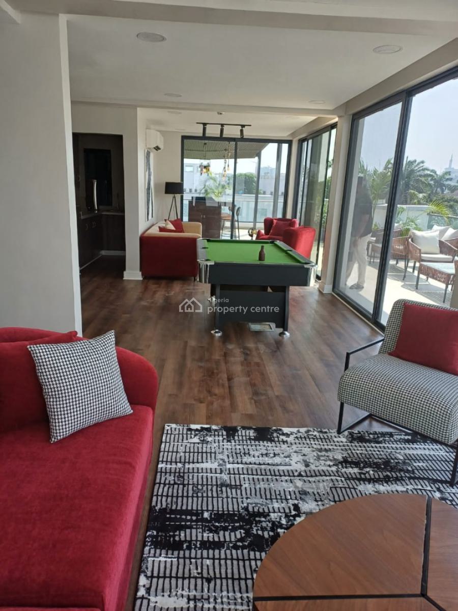 New Furnished 2 Bedroom Apartment with Bq Elevator Swimming Pool and Gym, Off Bourdilion Road, Old Ikoyi, Ikoyi, Lagos, Flat / Apartment for Rent