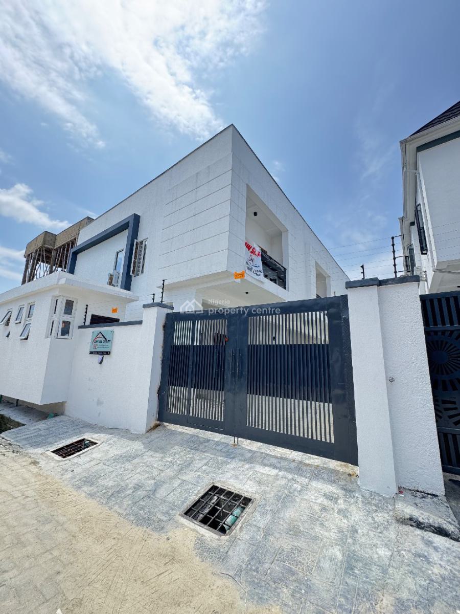Beautiful 3 Bedroom Terrace Duplex Corner Piece Unit, Dkk, Sangotedo, Ajah, Lagos, Terraced Duplex for Sale
