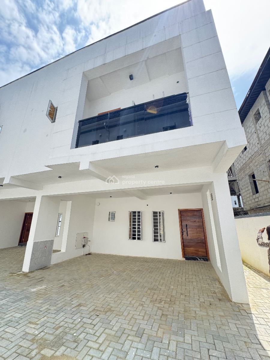 Beautiful 3 Bedroom Terrace Duplex Corner Piece Unit, Dkk, Sangotedo, Ajah, Lagos, Terraced Duplex for Sale