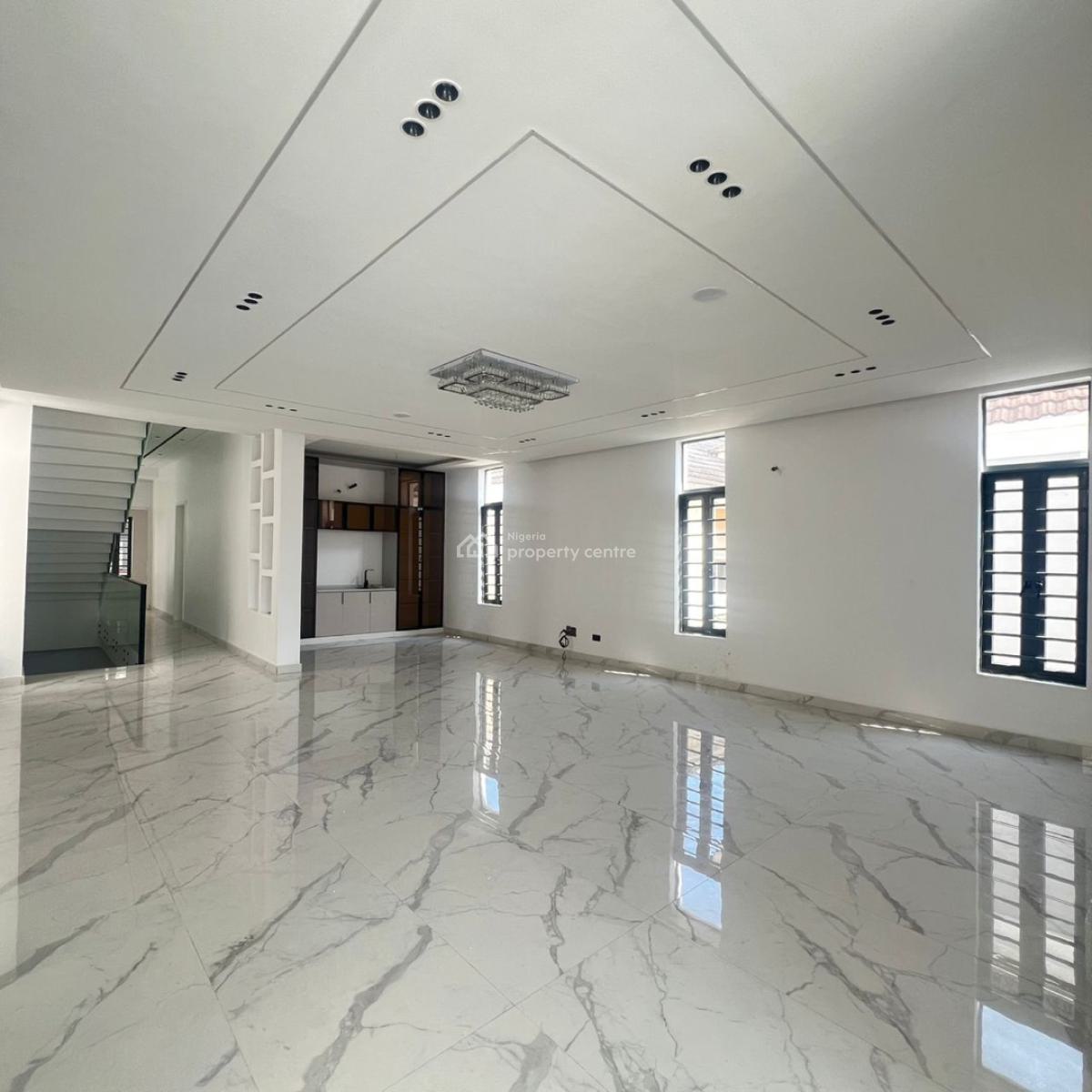 6 Bedroom Fully Detached Duplex with Bq and Swimming Pool, Chevron, Lekki, Lagos, Detached Duplex for Sale