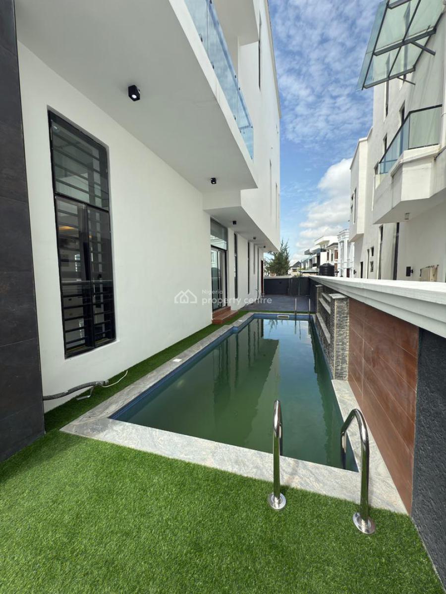 Enormous 5 Bedroom Duplex with a Bq and a Pool, Ikota, Lekki, Lagos, House for Sale