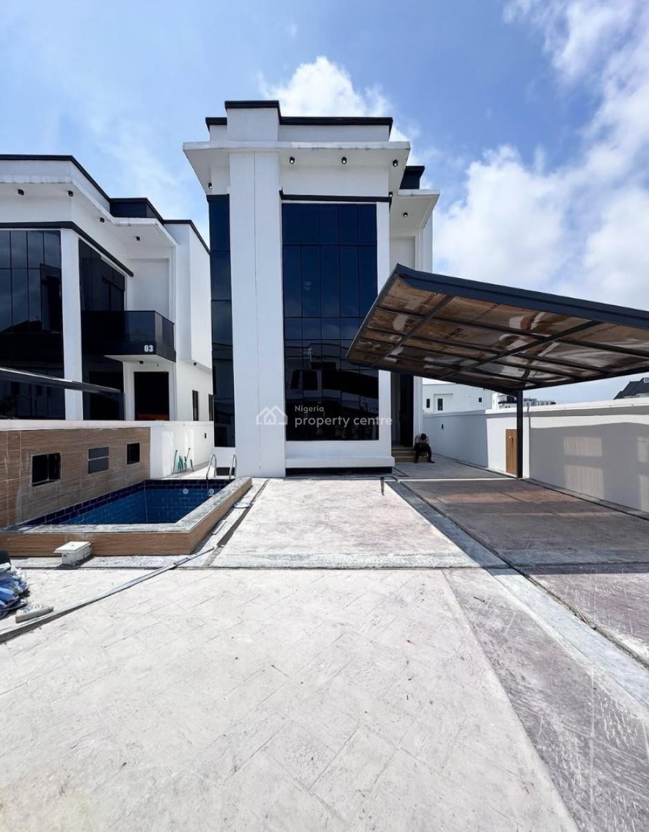 Exquisitely Deluxe 5 Bedroom Fully Detached Duplex with a Gym and Pool, Orchid, Lekki, Lagos, Detached Duplex for Sale