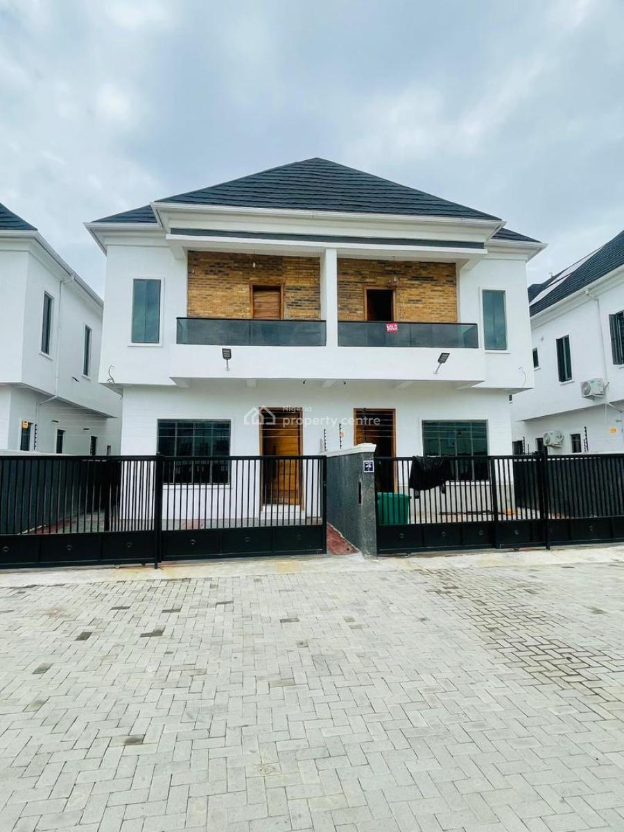 The Most Affordable 4 Bedroom Semi Detached Duplex Within an Estate, Lekky County, Ikota, Lekki, Lagos, Semi-detached Duplex for Sale