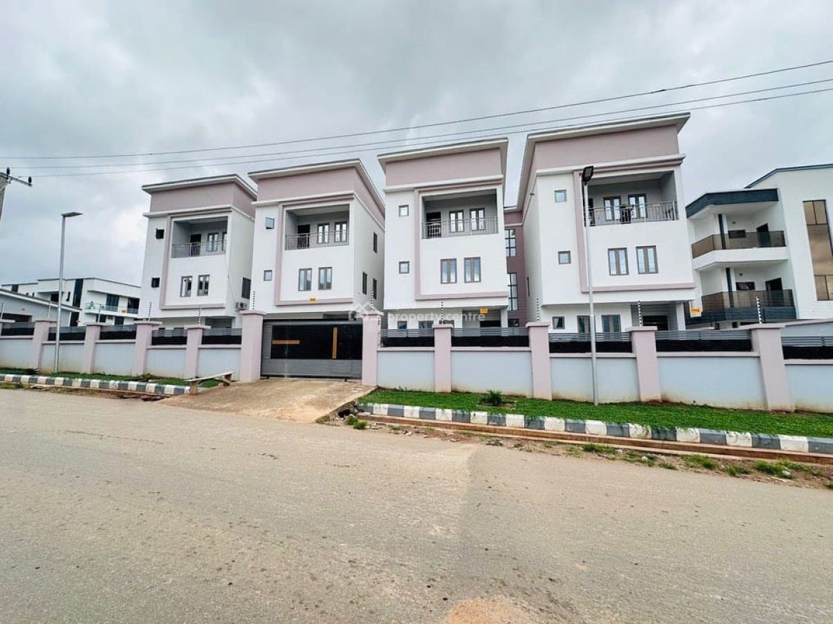 4 Bedroom Terrace Duplex with Bq, Katampe (main), Katampe, Abuja, Terraced Duplex for Sale