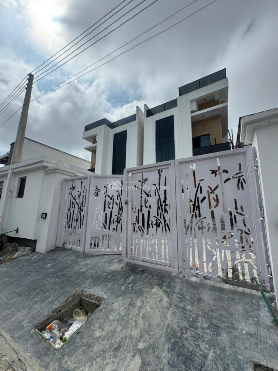 Gigantic 5-bedroom with Rooftop Swimming Pool,cinema ,bq, Contemporary Architectural Masterpiece Within Serenity in Orchid, Lekki, Lagos, Detached Duplex for Sale