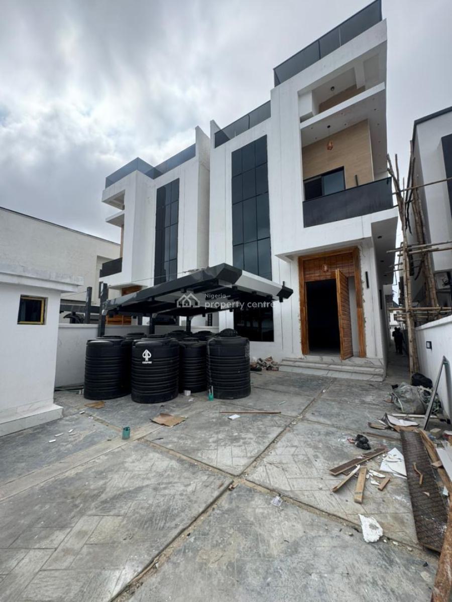 Gigantic 5-bedroom with Rooftop Swimming Pool,cinema ,bq, Contemporary Architectural Masterpiece Within Serenity in Orchid, Lekki, Lagos, Detached Duplex for Sale