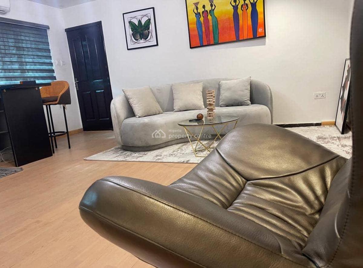 Fully Furnished One Bedroom for 5 Months with Generator in an Estate, Lekki Phase 1, Lekki, Lagos, Mini Flat (room and Parlour) for Rent