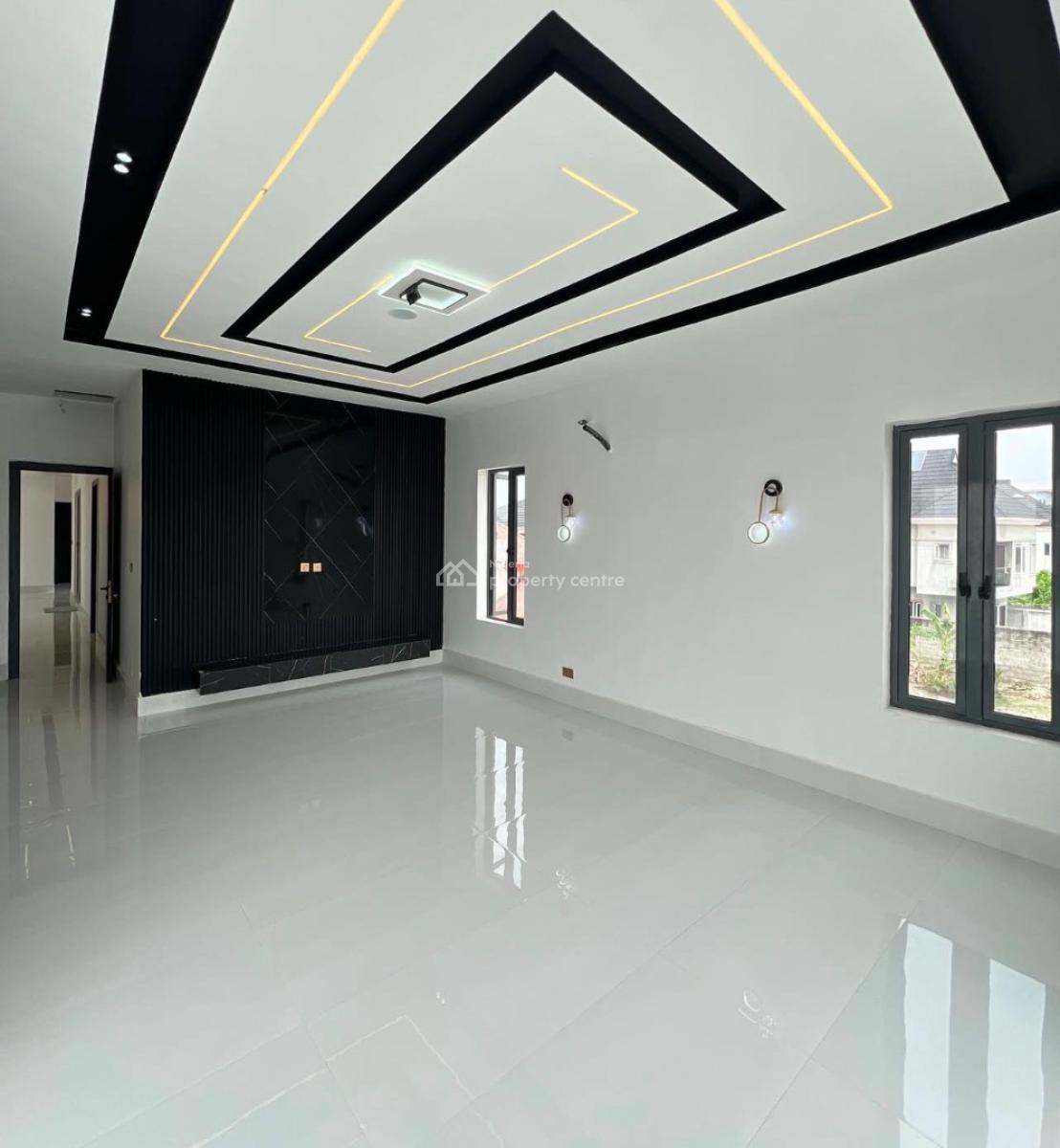 Stunning 5 Bedroom Fully Detached with Pool & Gym , Rooftop Terrace, Secure Estate at Sangotedo Lagos, Sangotedo, Ajah, Lagos, Detached Duplex for Sale