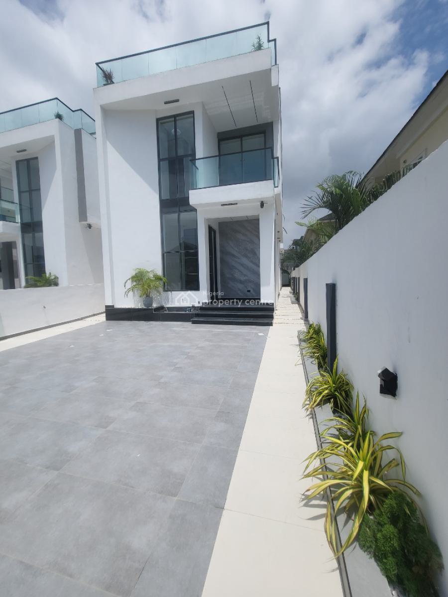 Luxury 5 Bedroom Duplex with Rooftop, Cinema, Swimming Pool and Gym, Chevy View Estate, Chevron, Lekki, Lagos, Detached Duplex for Sale