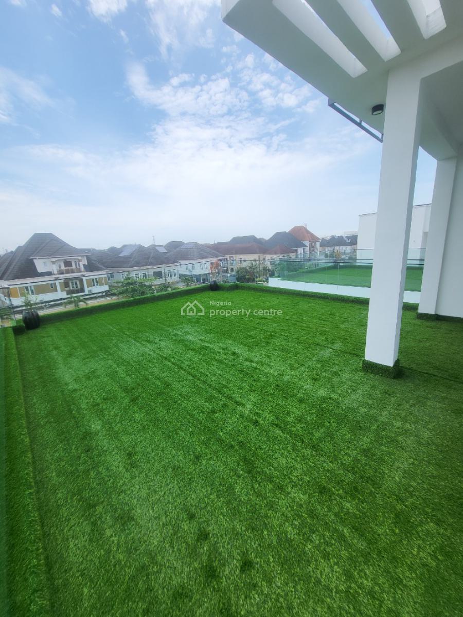 Luxury 5 Bedroom Duplex with Rooftop, Cinema, Swimming Pool and Gym, Chevy View Estate, Chevron, Lekki, Lagos, Detached Duplex for Sale