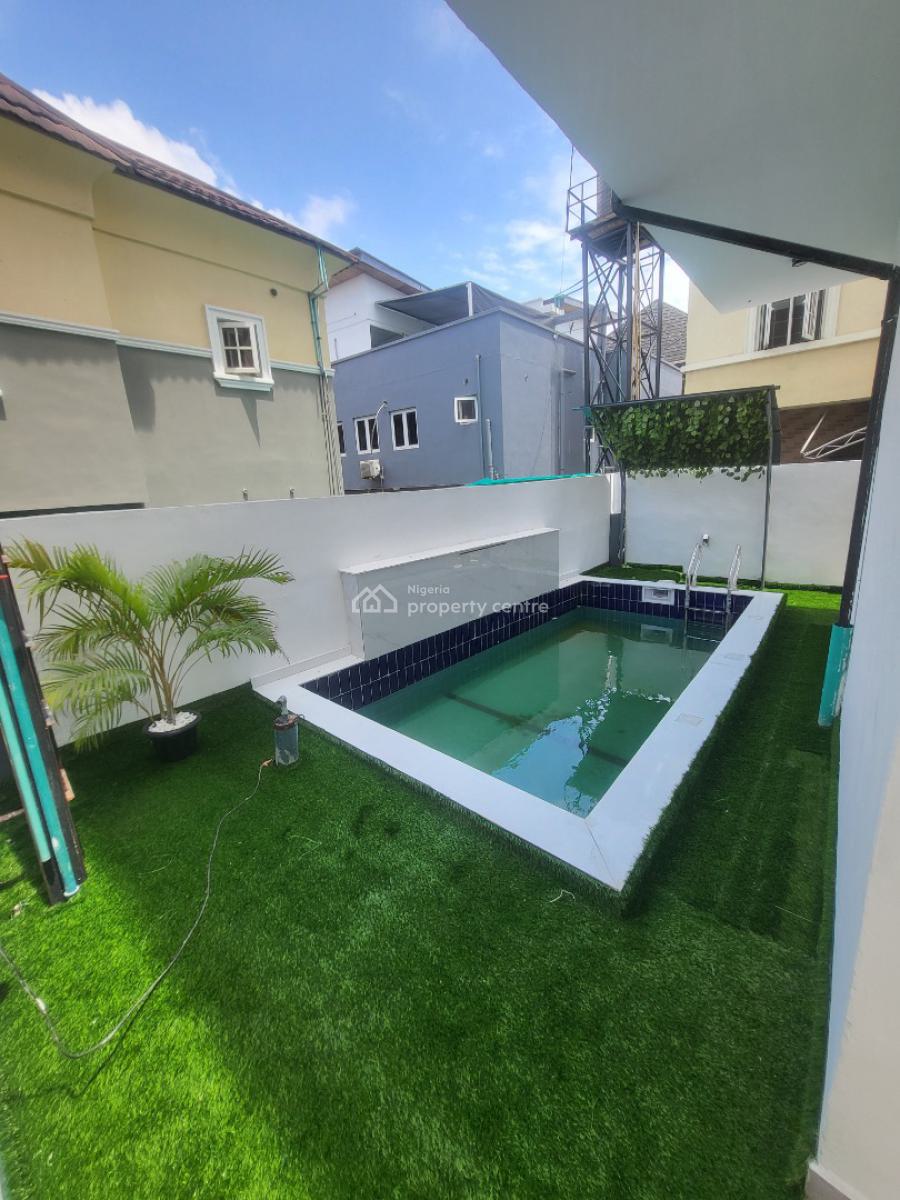 Luxury 5 Bedroom Duplex with Rooftop, Cinema, Swimming Pool and Gym, Chevy View Estate, Chevron, Lekki, Lagos, Detached Duplex for Sale