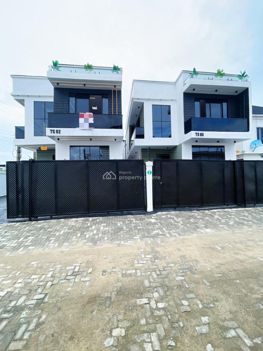 Luxury 5 Bedroom Fully Detached Duplex with Bq., Ajah, Lagos, Detached Duplex for Sale