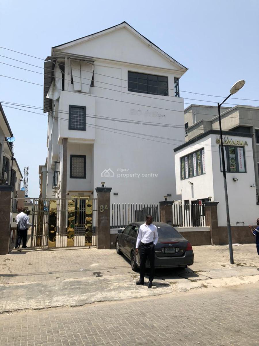a 4 Floor Commercial Property Sitting on a Land Measuring 550sqms, Lekki Phase 1, Lekki, Lagos, Detached Duplex for Sale