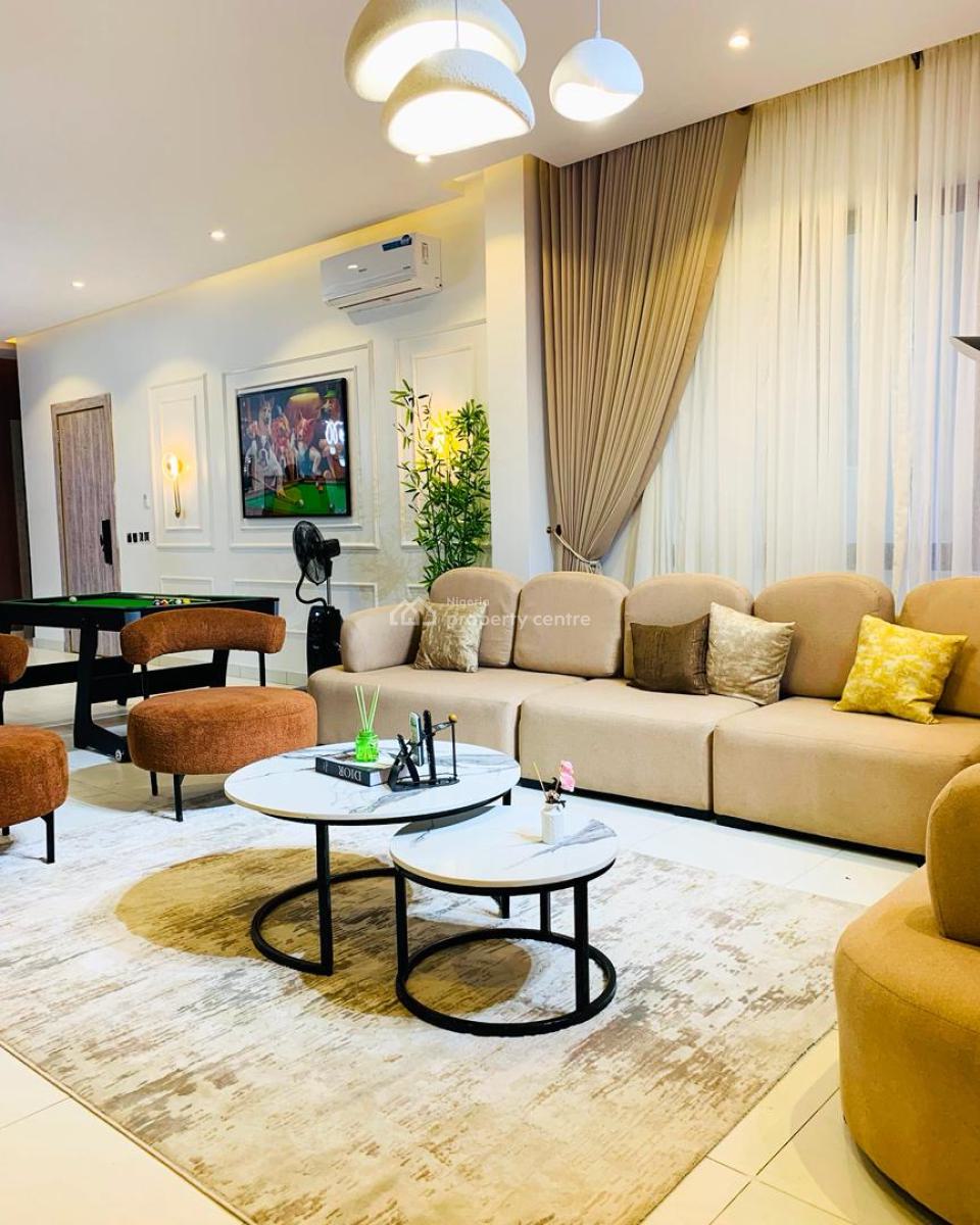 3 Bedroom with Swimming Pool  Available for Short/long Stay., Lekki Phase 1, Lekki, Lagos, Flat / Apartment Short Let