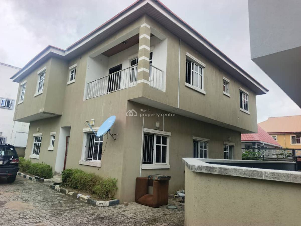 Well Built 4 Bedroom Detached House with 1 Room Bq, Crown Estate, Sangotedo, Ajah, Lagos, Detached Duplex for Sale