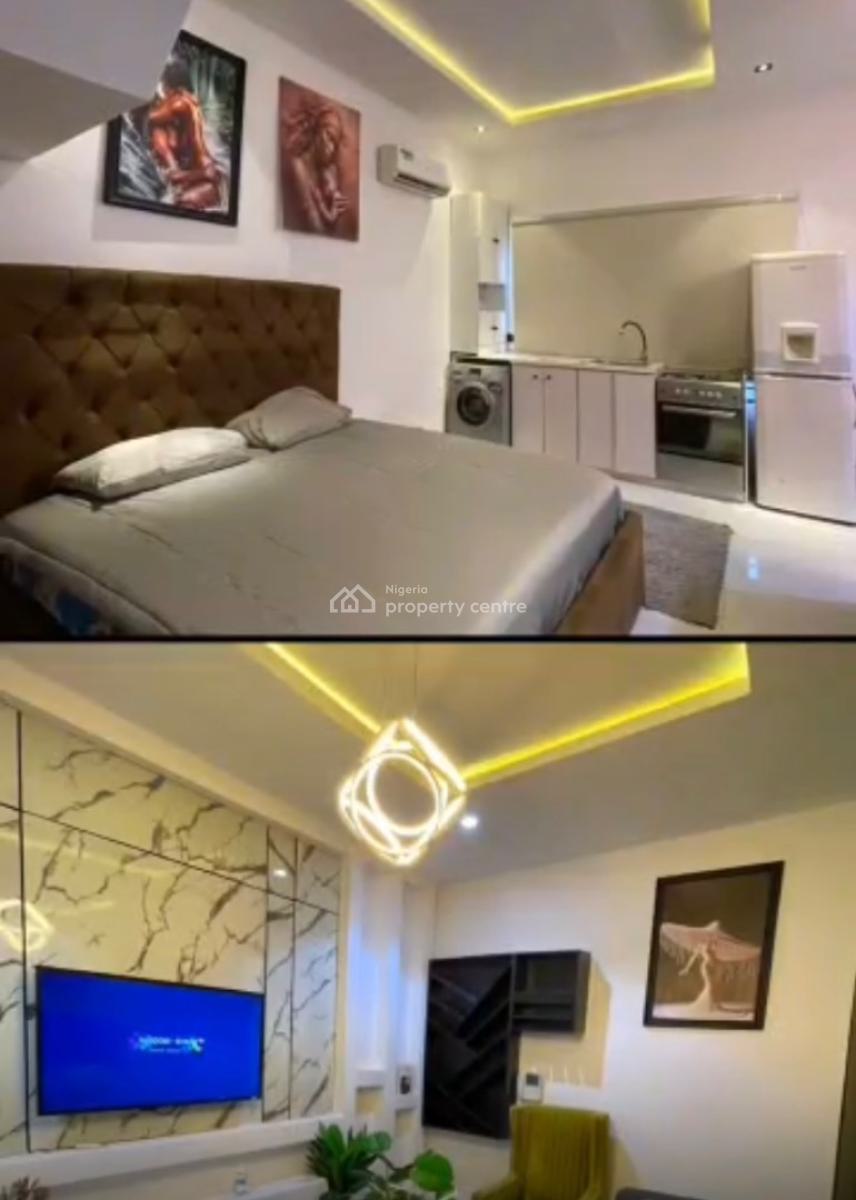 a Fully Furnished Studio Apartment with Swimming Pool and Gym, Ologolo, Lekki, Lagos, Self Contain (single Rooms) for Rent