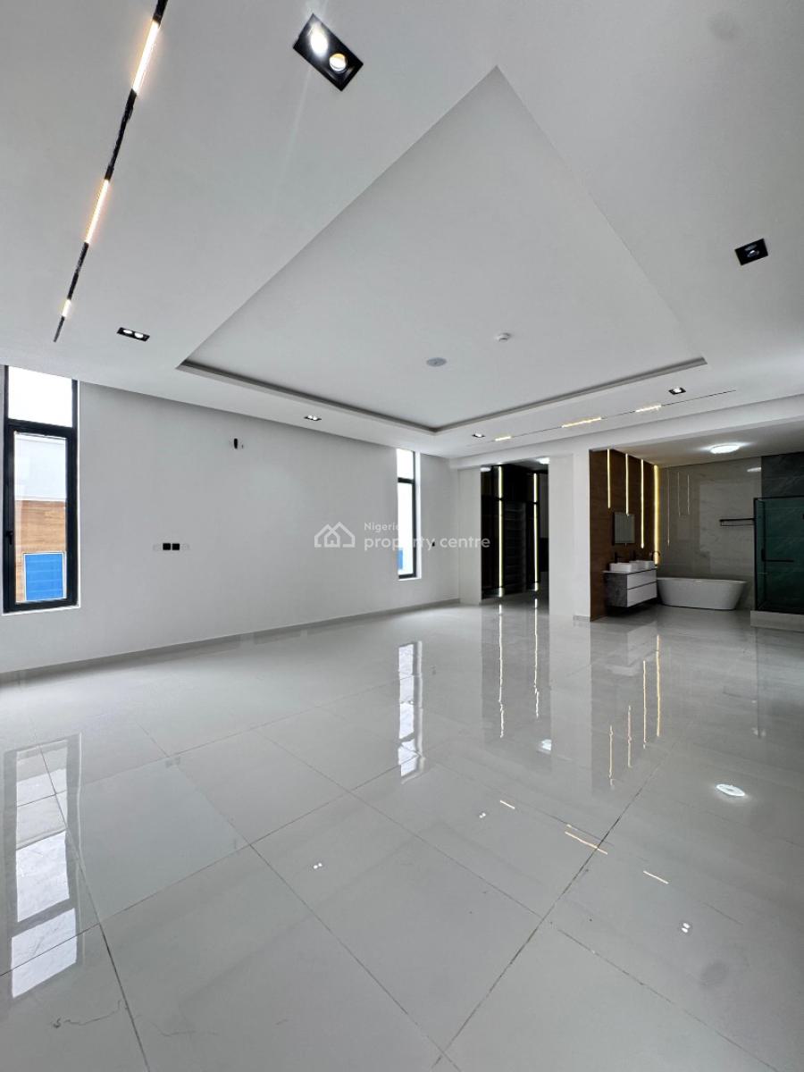 Modern 5 Bedroom Fully Detached with Cinema, Gym, Rooftop Terrace, Chevron, Lekki, Lagos, Detached Duplex for Sale