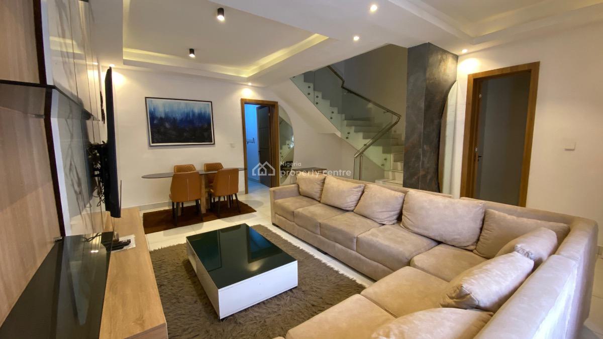 Super Luxurious 4 Bedroom Terrace Available, Lekki Phase 1, Lekki, Lagos, House for Rent
