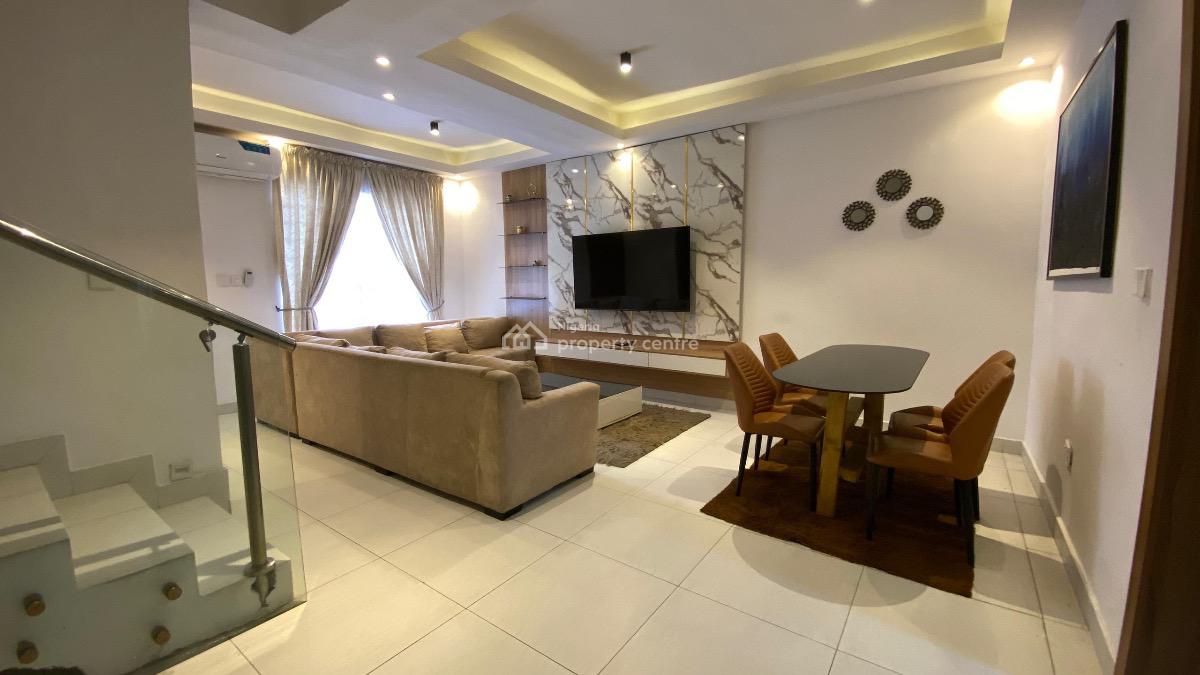 Super Luxurious 4 Bedroom Terrace Available, Lekki Phase 1, Lekki, Lagos, House for Rent