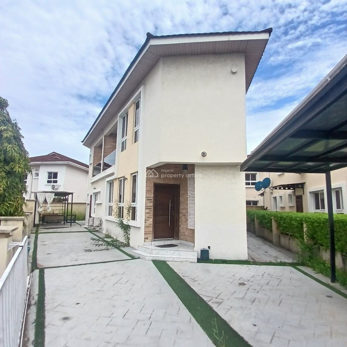 Exquisitely Furnished 4 Bedroom Detached Duplex with Bq, Cardogan Estate, Osapa, Lekki, Lagos, Detached Duplex for Rent