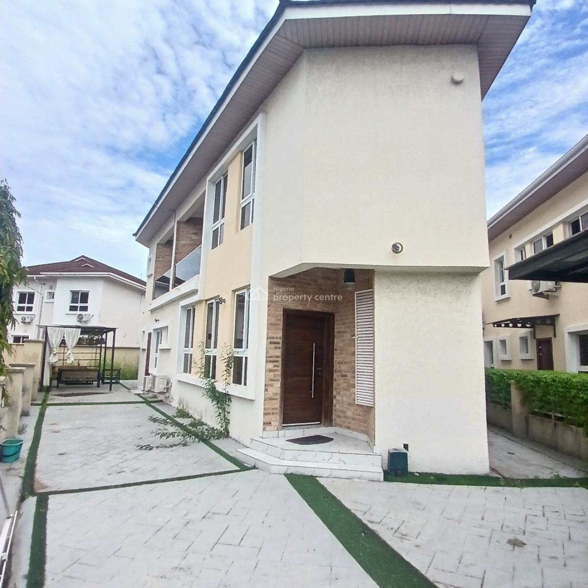 Exquisitely Furnished 4 Bedroom Detached Duplex with Bq, Cardogan Estate, Osapa, Lekki, Lagos, Detached Duplex for Rent
