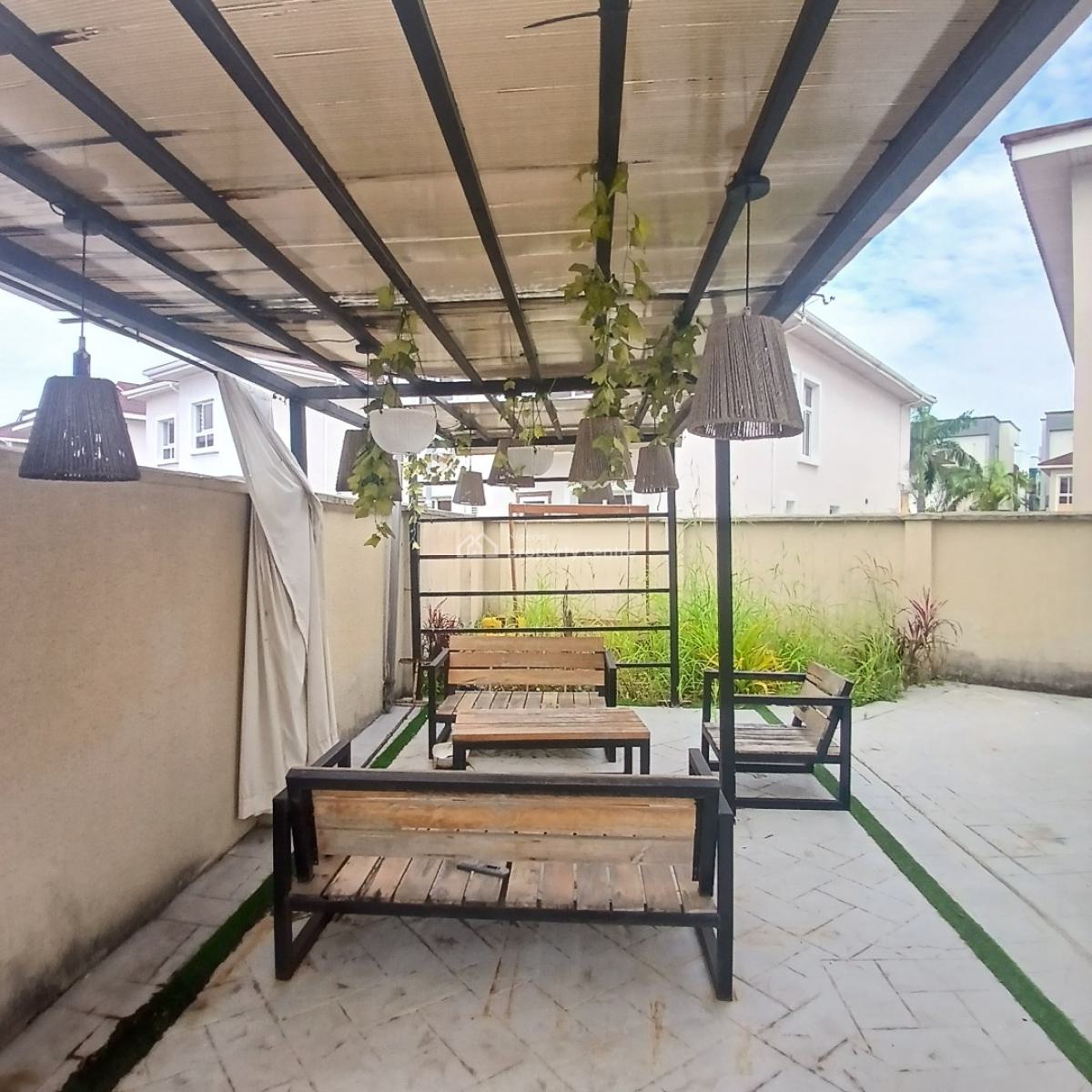 Exquisitely Furnished 4 Bedroom Detached Duplex with Bq, Cardogan Estate, Osapa, Lekki, Lagos, Detached Duplex for Rent