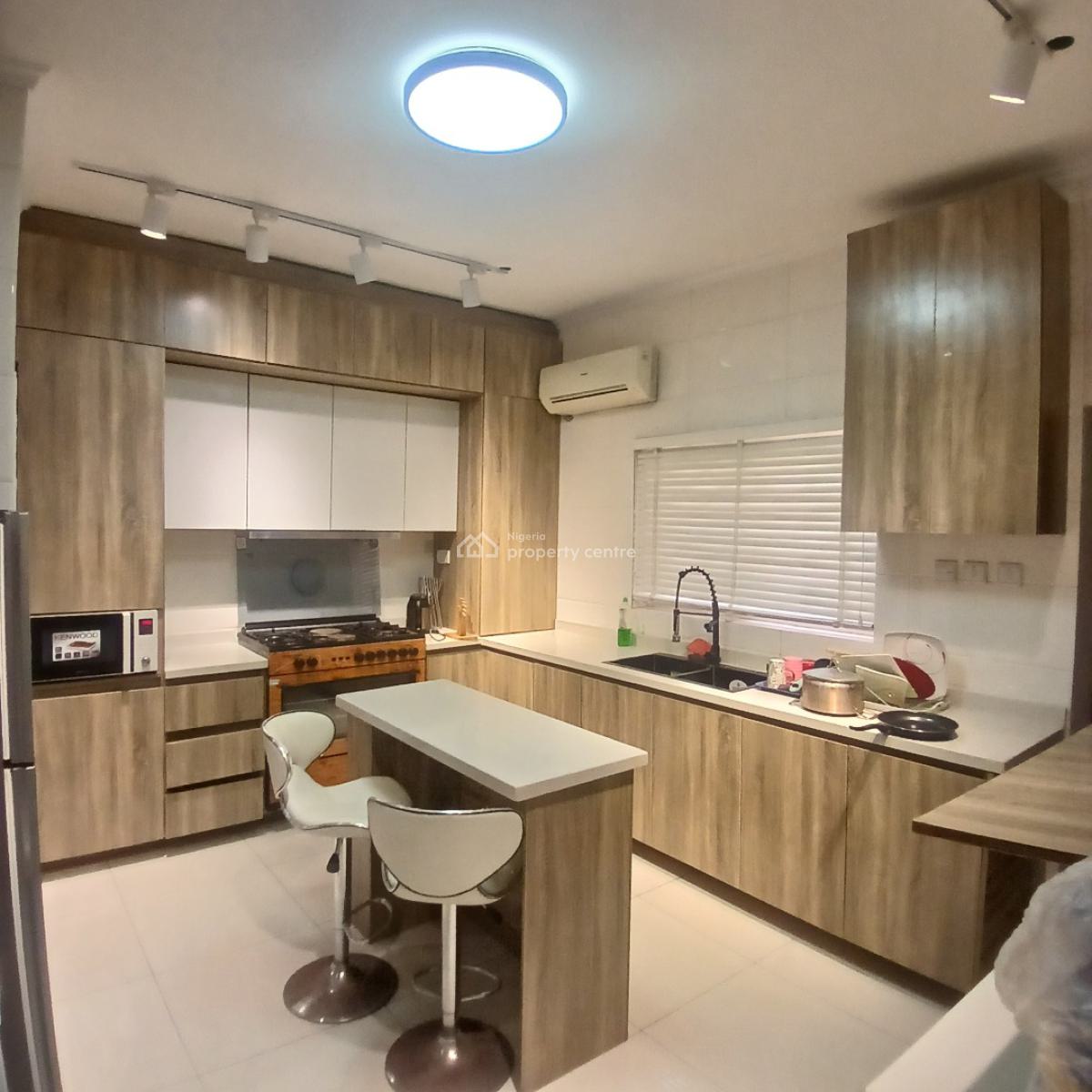 Exquisitely Furnished 4 Bedroom Detached Duplex with Bq, Cardogan Estate, Osapa, Lekki, Lagos, Detached Duplex for Rent
