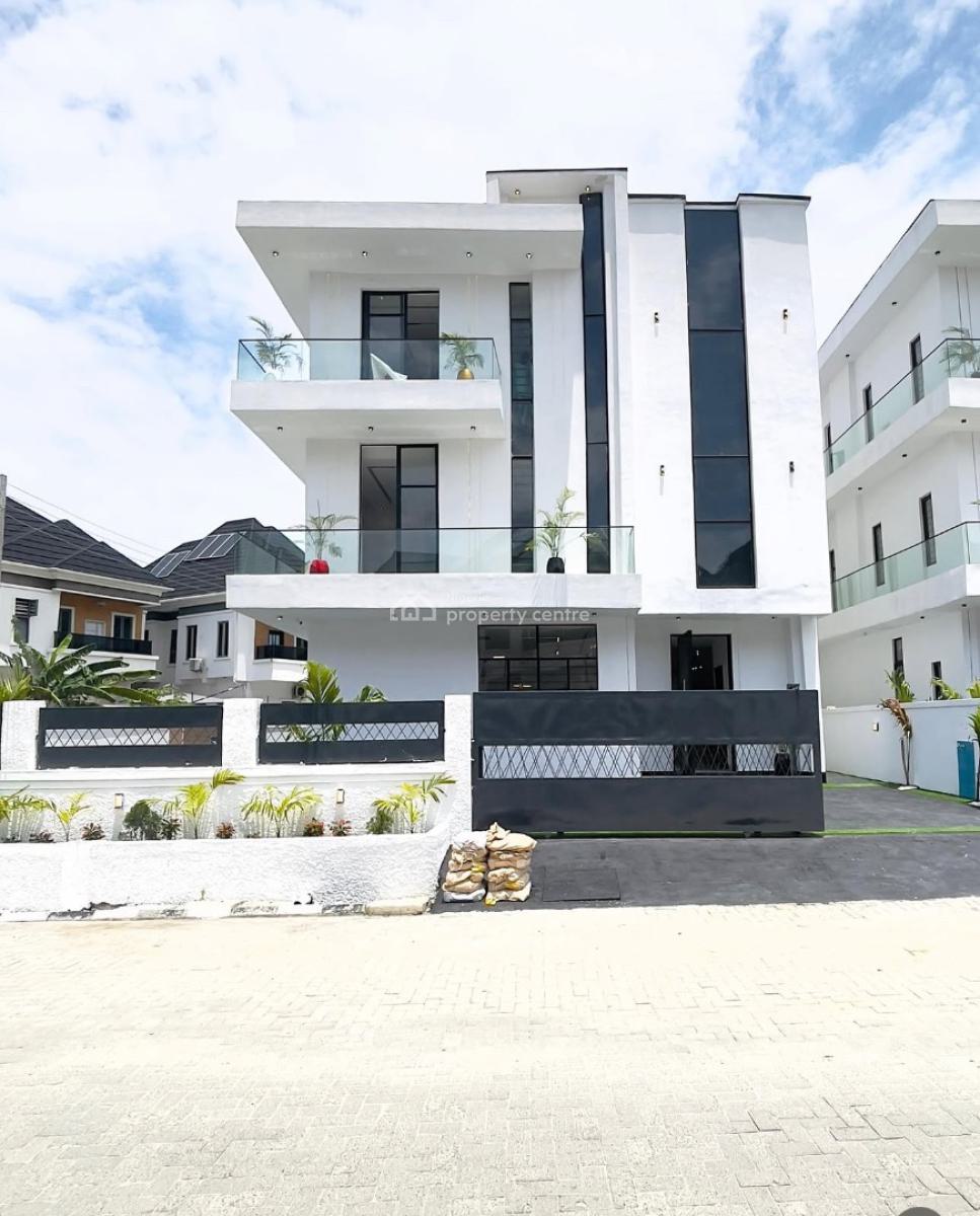 Luxury 5 Bedroom Detached Duplex with S/pool, Off Orchid Hotel Road, Lafiaji, Lekki, Lagos, Detached Duplex for Sale