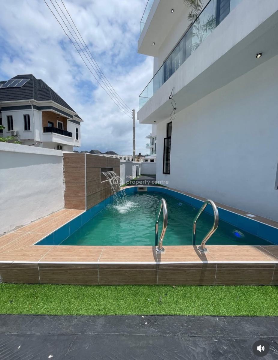 Luxury 5 Bedroom Detached Duplex with S/pool, Off Orchid Hotel Road, Lafiaji, Lekki, Lagos, Detached Duplex for Sale