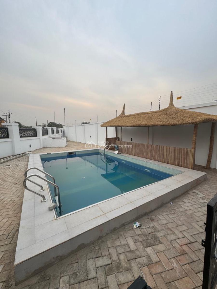 4bedroom Terrace Duplex with Bq and Swimming Pool, Jahi, Abuja, Terraced Duplex for Rent