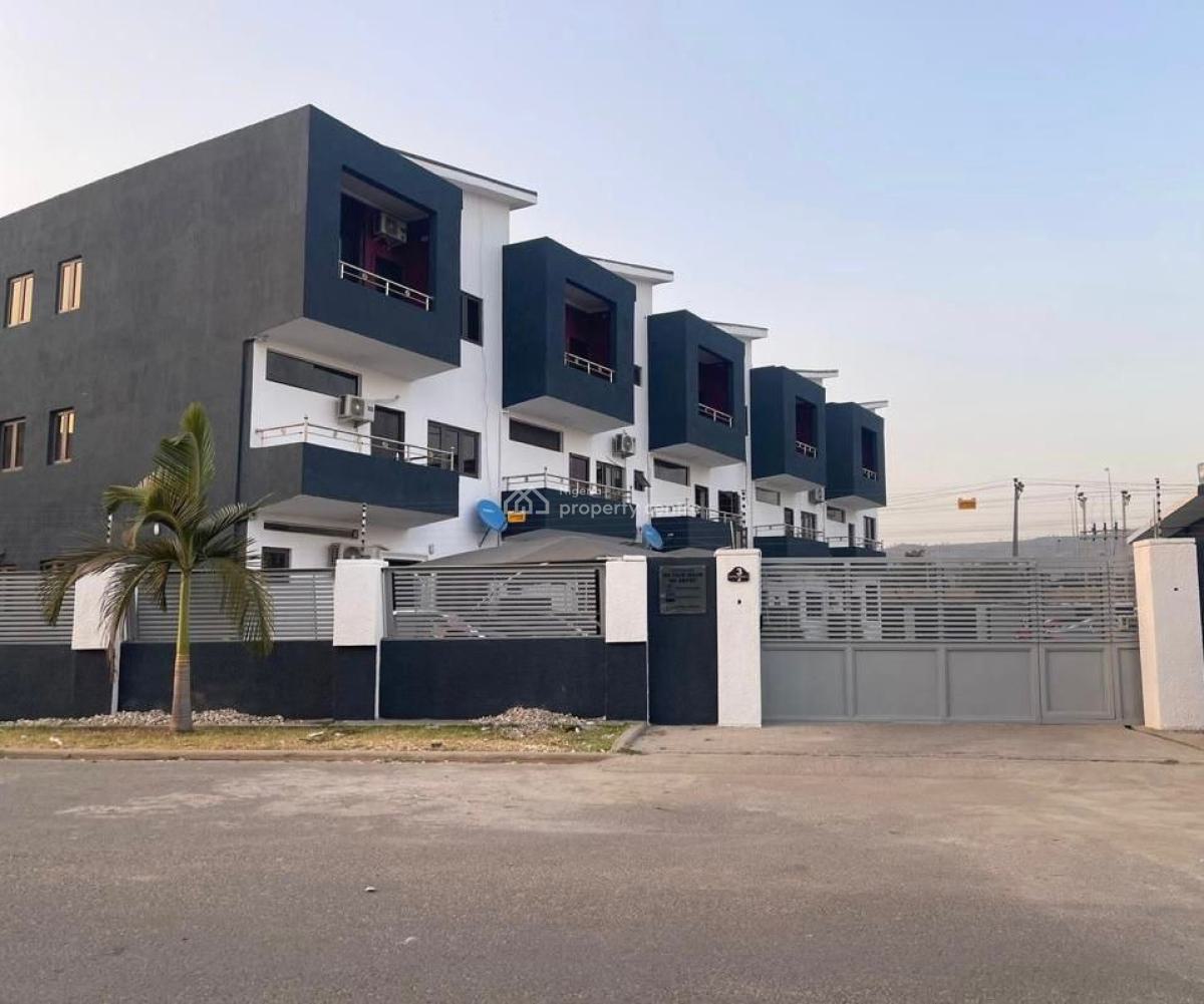4 Bedroom Terrace Duplex with Bq, Jahi, Abuja, Terraced Duplex for Rent