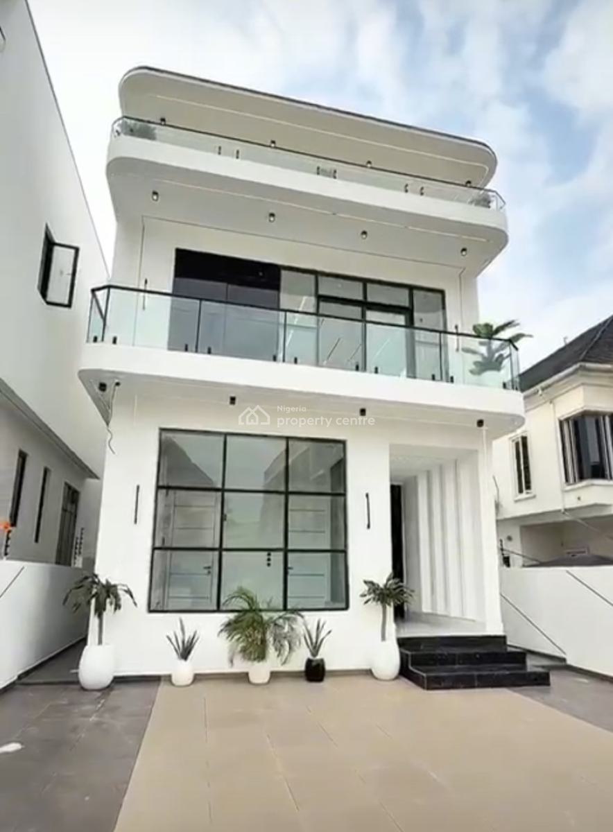 New 5 Bedroom Detached Duplex, 2nd Toll Gate Orchid Axis, Lafiaji, Lekki, Lagos, Detached Duplex for Sale