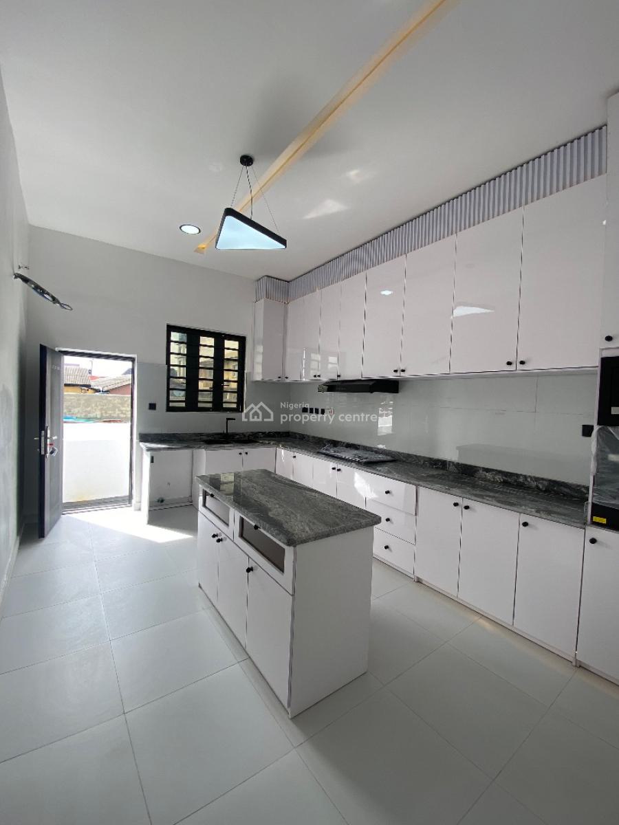 Newly Built 4bedroom Duplex Comes with Bq, Gated Estate Within Blenco Supermarket Before Shop Rite, Sangotedo, Ajah, Lagos, Detached Duplex for Sale