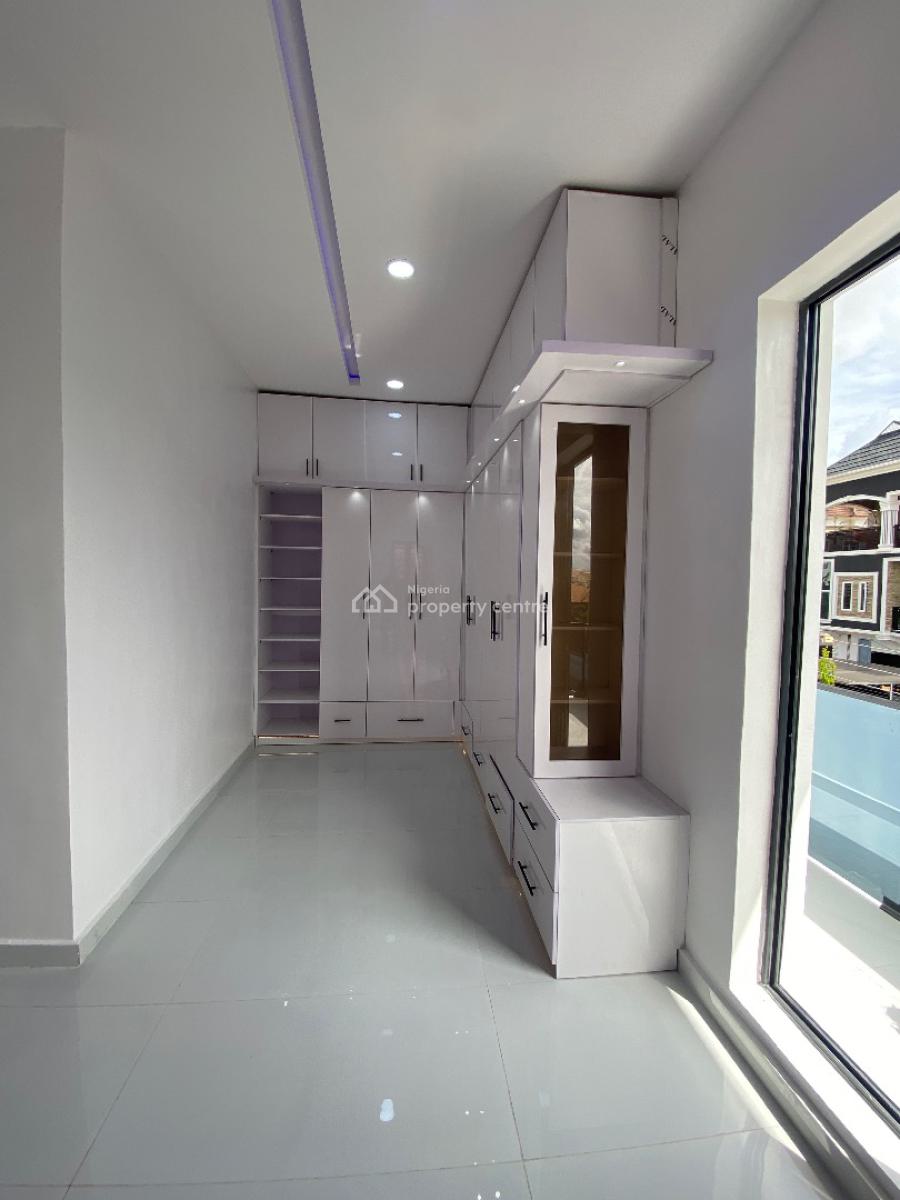 Newly Built 4bedroom Duplex Comes with Bq, Gated Estate Within Blenco Supermarket Before Shop Rite, Sangotedo, Ajah, Lagos, Detached Duplex for Sale