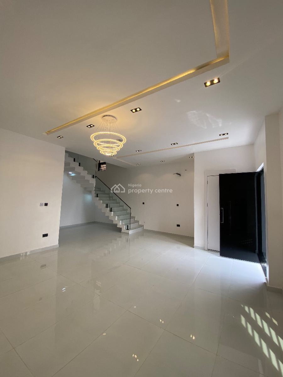 Newly Built 4bedroom Duplex Comes with Bq, Gated Estate Within Blenco Supermarket Before Shop Rite, Sangotedo, Ajah, Lagos, Detached Duplex for Sale