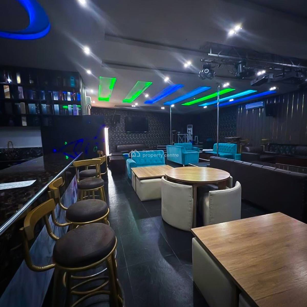 Fully Furnished Exclusive Vip Lounge with a Restaurant & Sports Bar, Peter Odili Road, Trans Amadi, Port Harcourt, Rivers, Restaurant / Bar for Sale