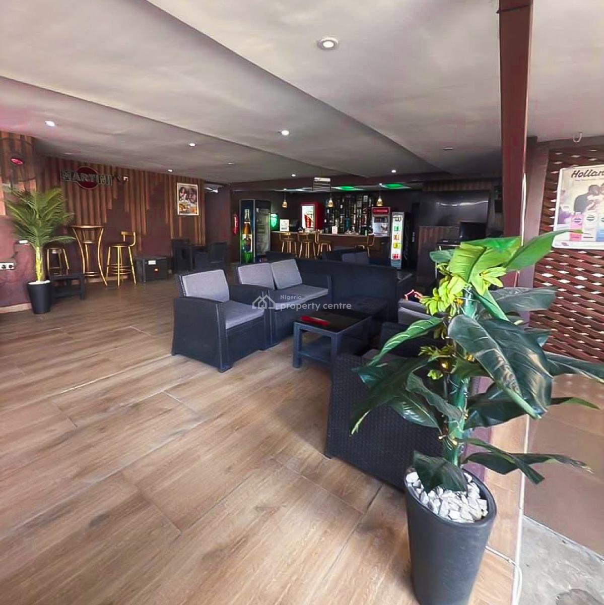 Fully Furnished Exclusive Vip Lounge with a Restaurant & Sports Bar, Peter Odili Road, Trans Amadi, Port Harcourt, Rivers, Restaurant / Bar for Sale