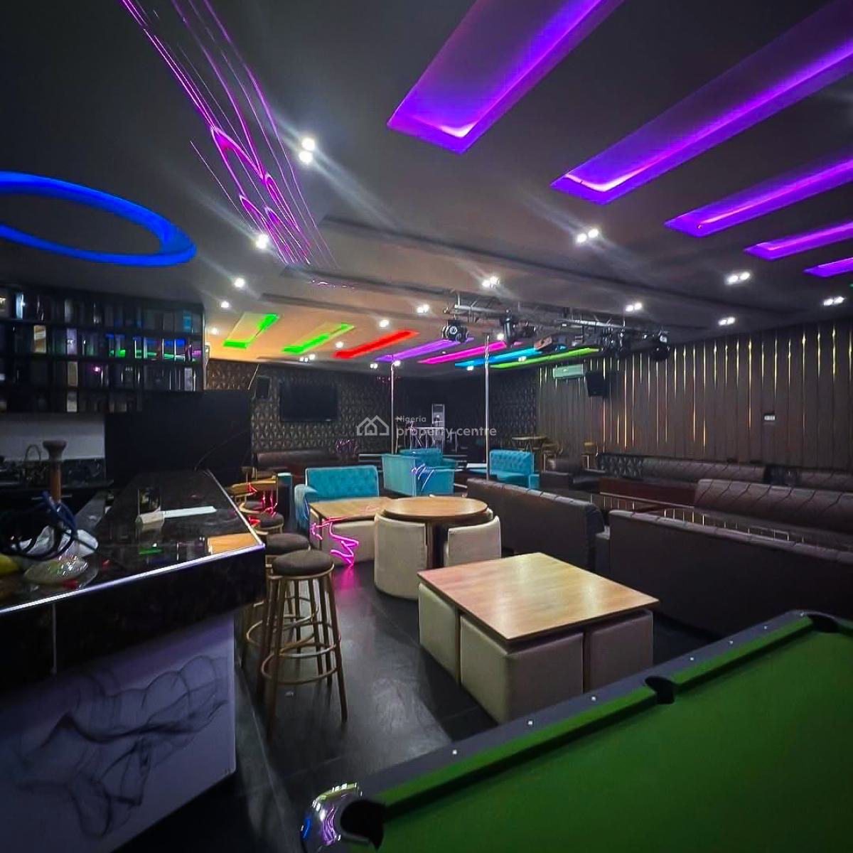 Fully Furnished Exclusive Vip Lounge with a Restaurant & Sports Bar, Peter Odili Road, Trans Amadi, Port Harcourt, Rivers, Restaurant / Bar for Sale