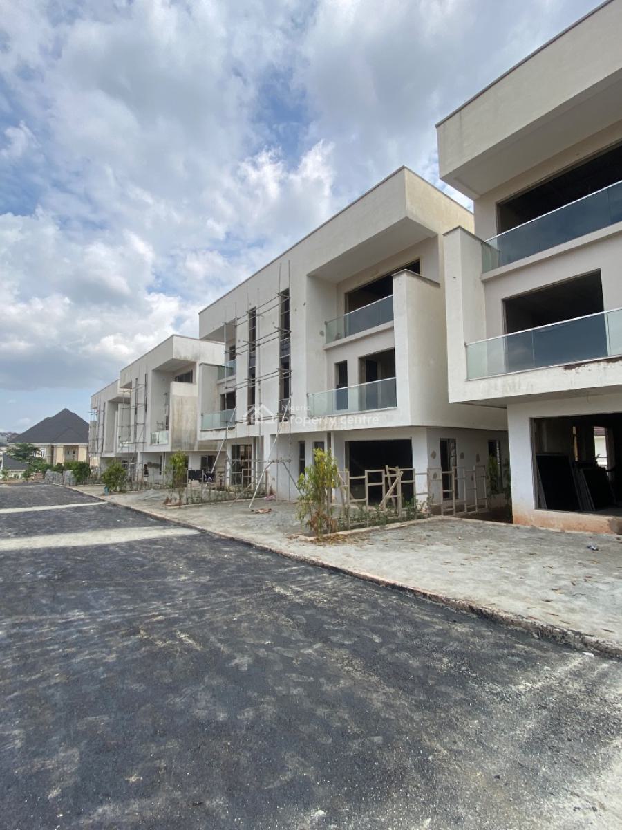 Lovely 4 Bedroom Semidetached Duplex with a Bq, Guzape District, Abuja, Detached Duplex for Sale