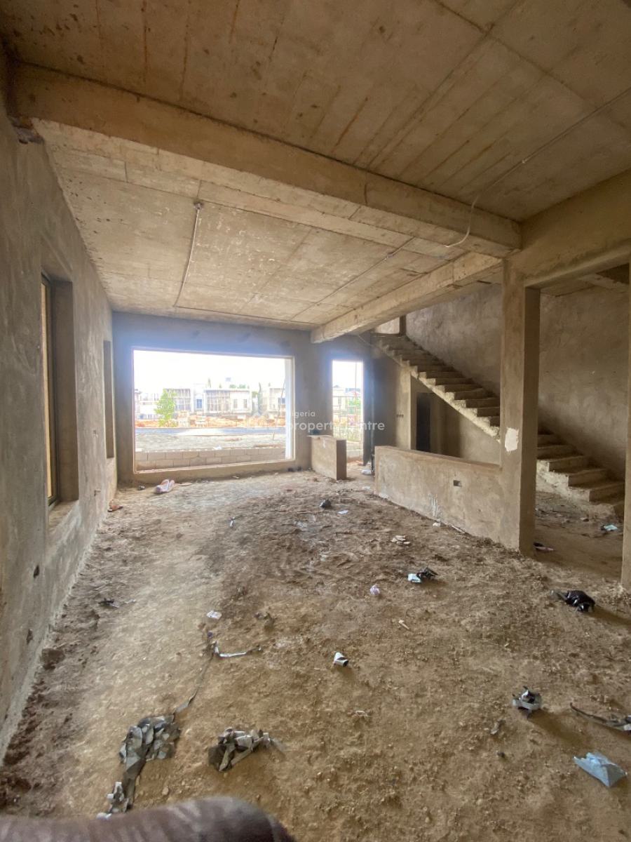 Lovely 4 Bedroom Semidetached Duplex with a Bq, Guzape District, Abuja, Detached Duplex for Sale