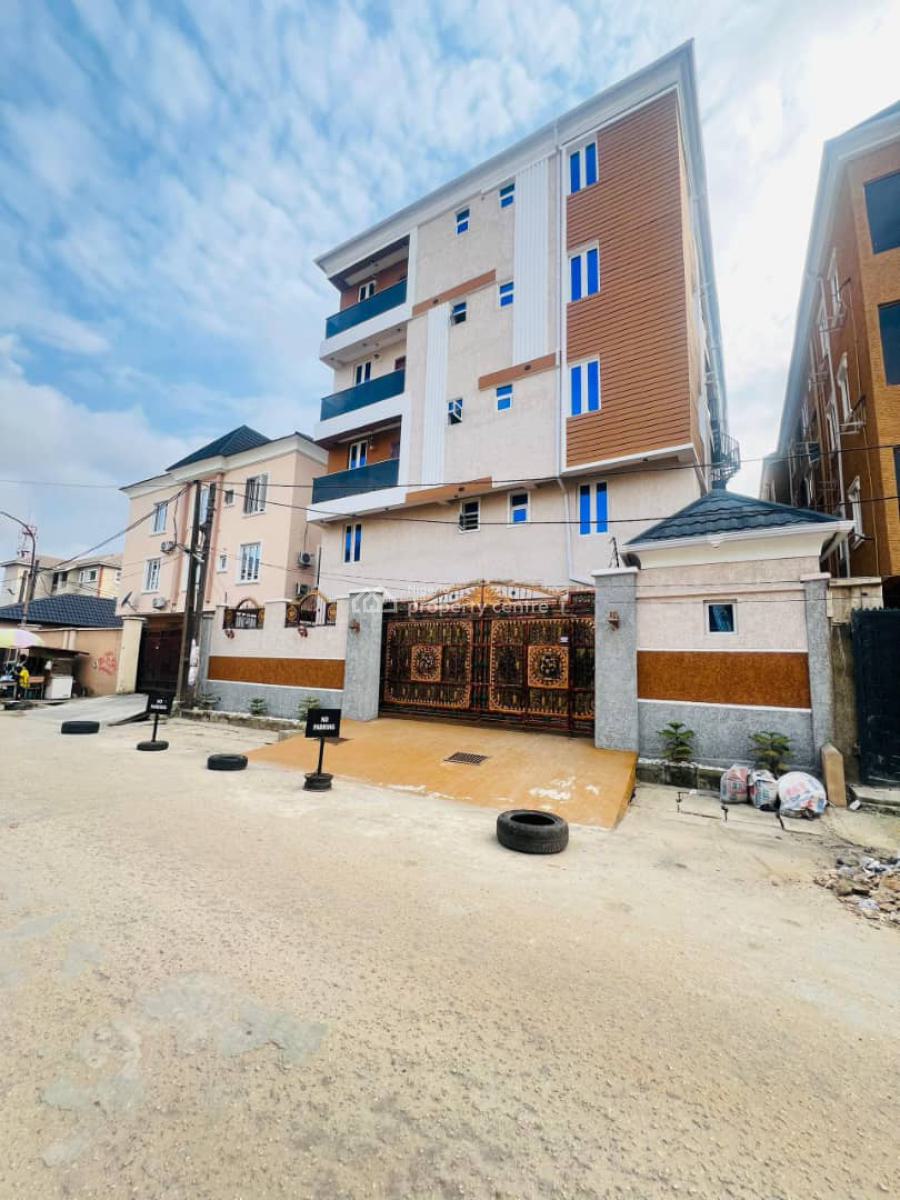 Newly Built Apartment with Solar & Inverter Fully Fitted & Serene, Yaba, Lagos, Flat / Apartment for Sale
