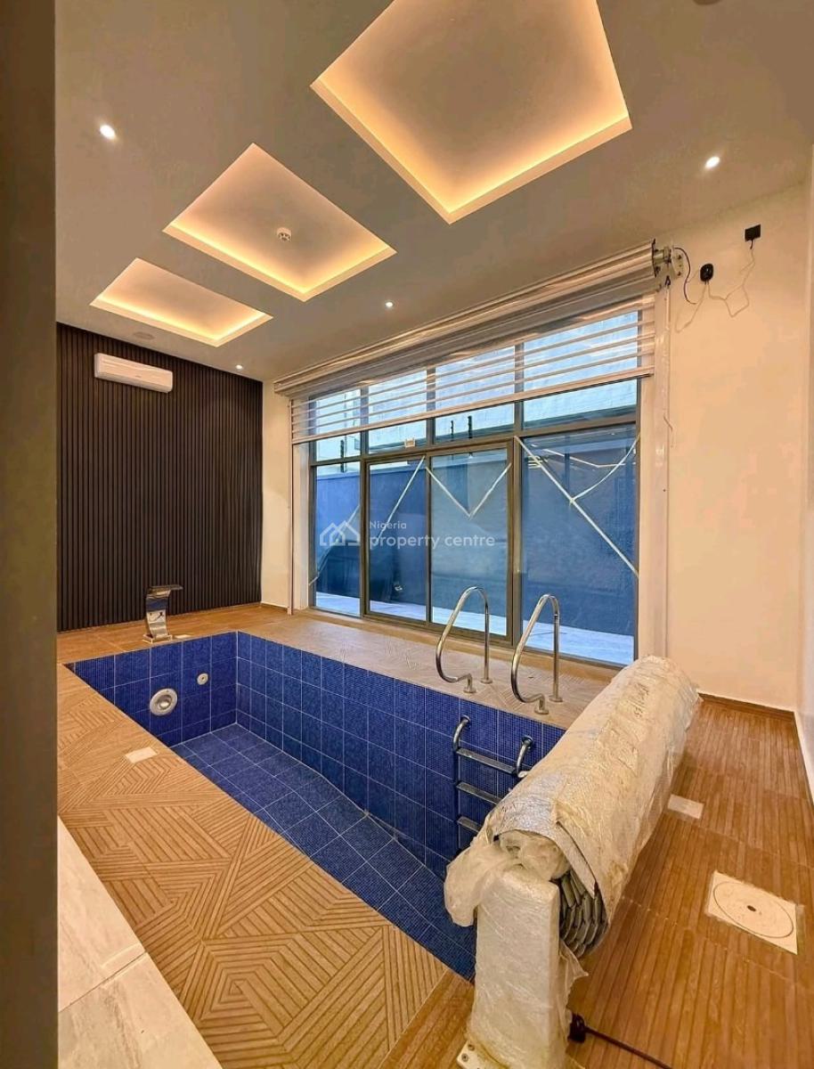 Stylish Contemporary Home in a Serene Gated Estate with Indoor Pool, E, Ikoyi, Lagos, House for Sale