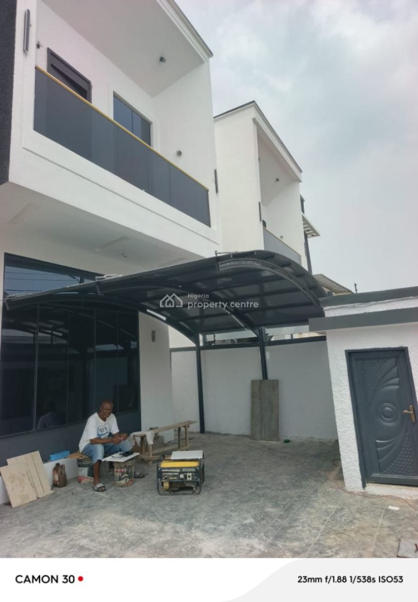 Beautifully Crafted 5 Bedroom Fully Detached Duplex Plus Bq in a Secur, Omole Phase 2, Ikeja, Lagos, Detached Duplex for Sale