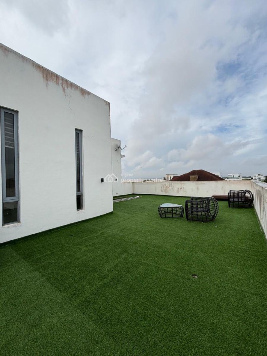 Fully Furnished & Stunning 5 Bedroom Detached Duplex with Rooftop, Pinnock Beach Estate, Osapa, Lekki, Lagos, Detached Duplex for Sale