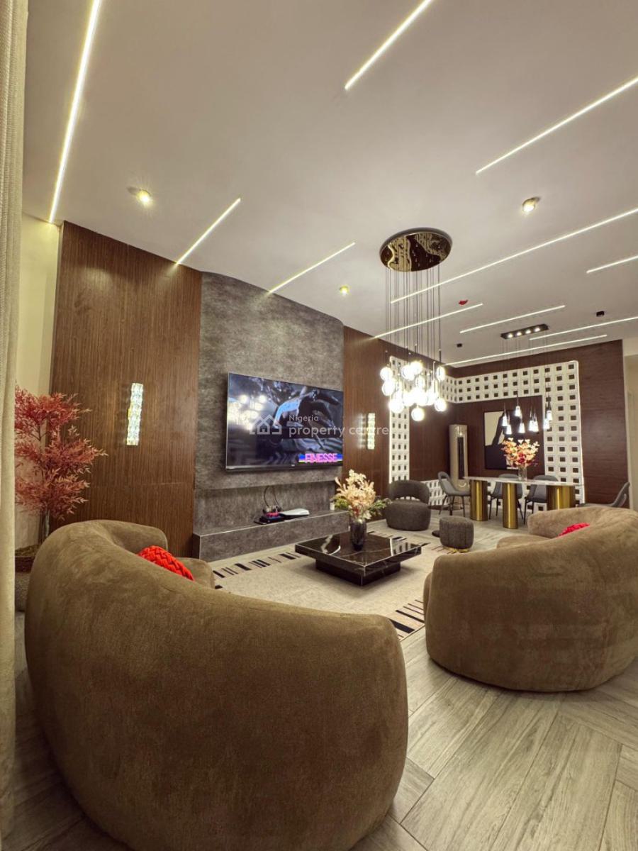 Luxury 4 Bed with Modern Interior and Playstation 5, Lekki Phase 1, Lekki, Lagos, Flat / Apartment Short Let