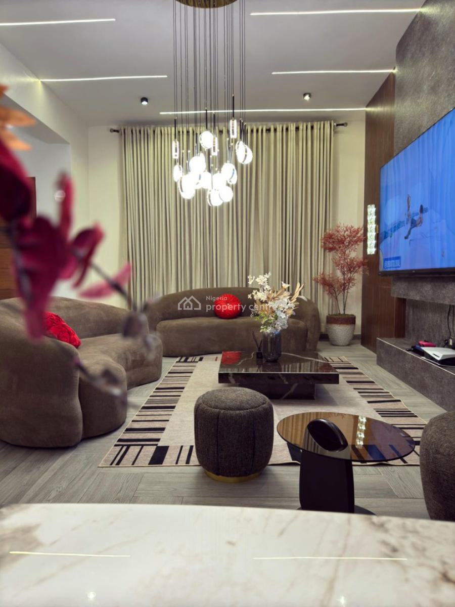 Luxury 4 Bed with Modern Interior and Playstation 5, Lekki Phase 1, Lekki, Lagos, Flat / Apartment Short Let