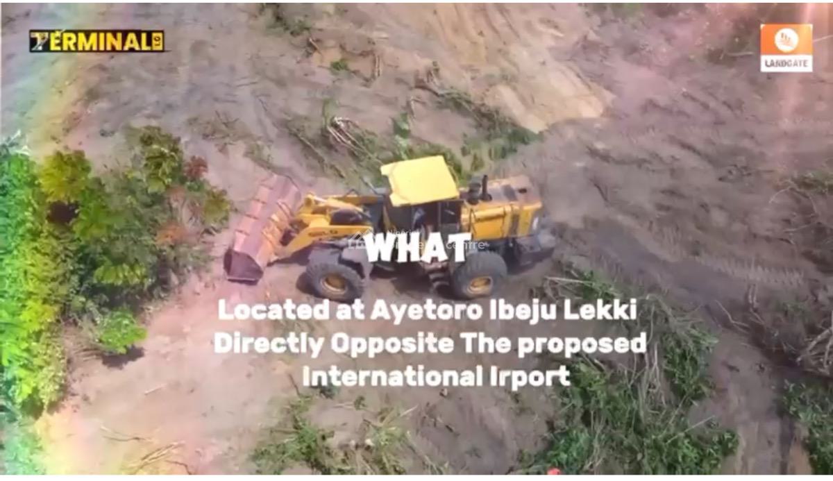 Plots of Land, Aiyetoro/opposite Lekki International Airport/terminal One Estate, Ibeju Lekki, Lagos, Mixed-use Land for Sale