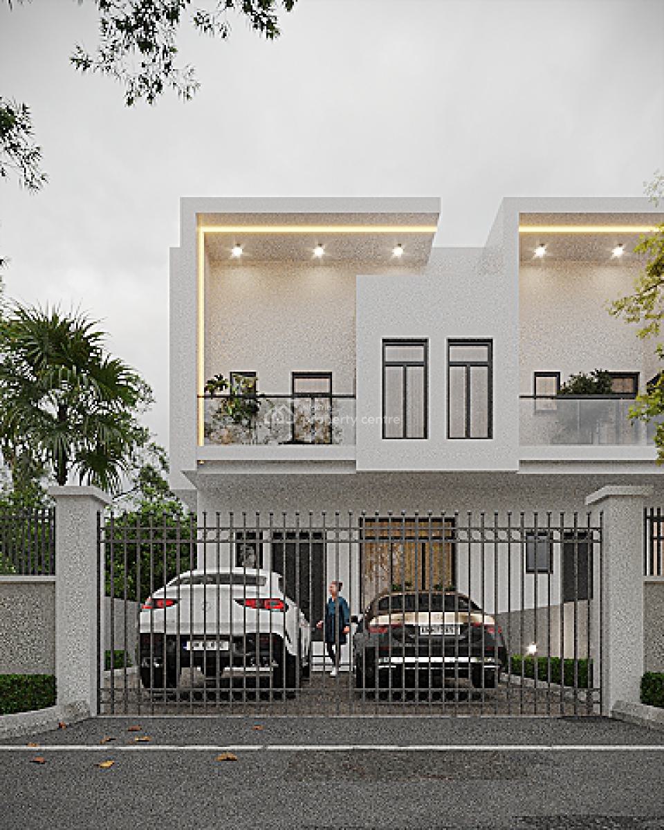 Luxury 4 Bed Terrace + Bq, Ikota, Lekki, Lagos, Terraced Duplex for Sale