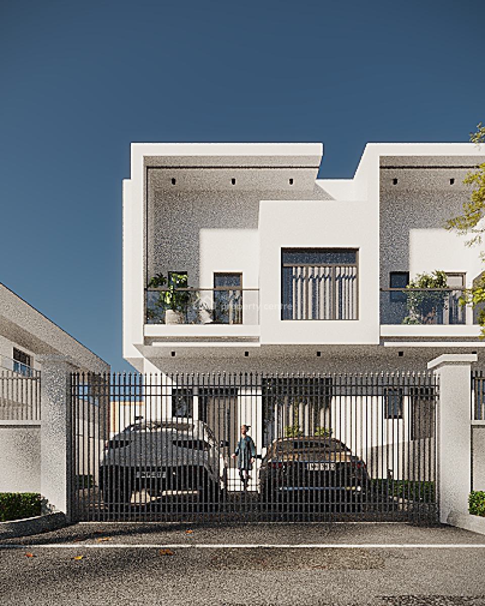Luxury 4 Bed Terrace + Bq, Ikota, Lekki, Lagos, Terraced Duplex for Sale