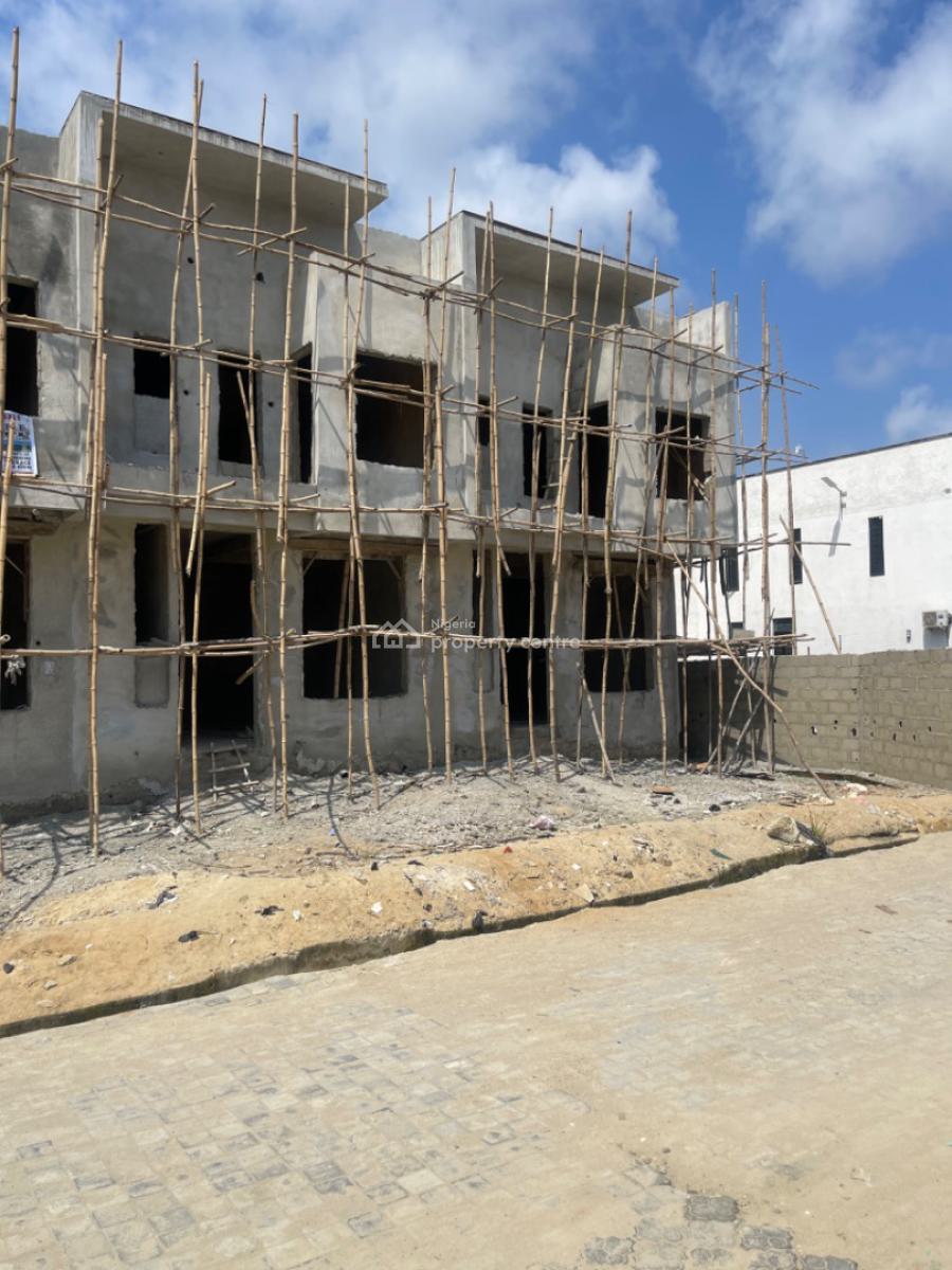 Luxury 4 Bedroom Terrace + Bq, Ikota, Lekki, Lagos, Terraced Duplex for Sale